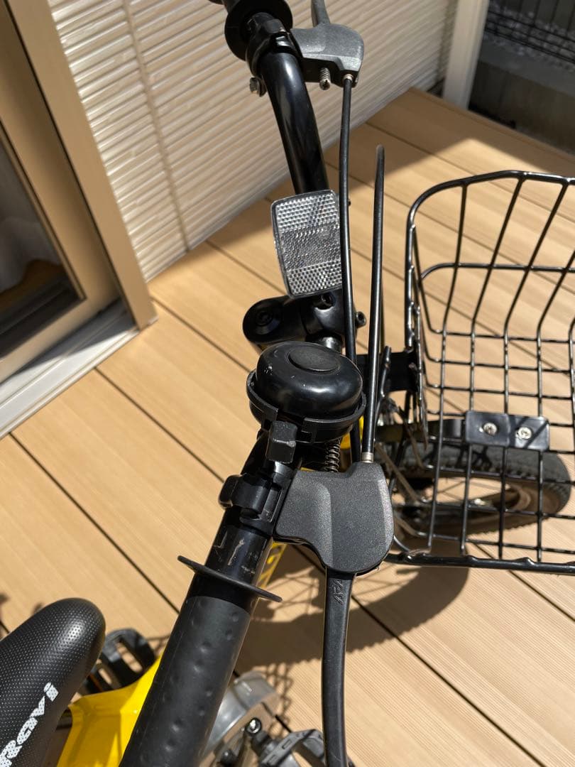 RAVI 子供自転車　14インチ　イエロー