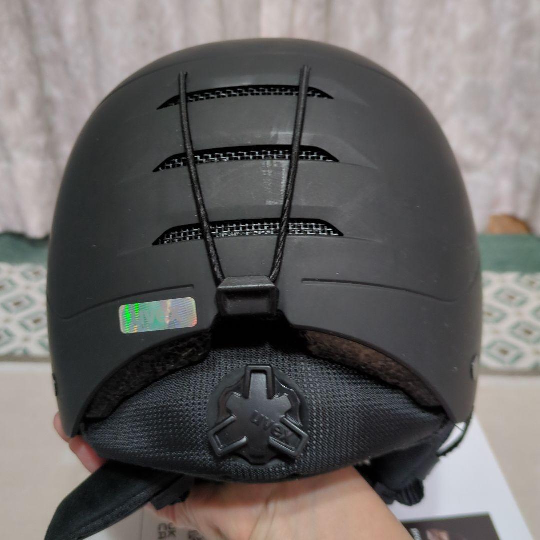 uvex スキー用ヘルメット ブラック Mサイズ