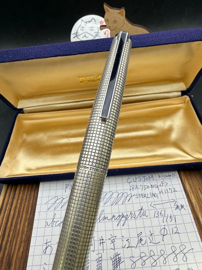 Pilot 万年筆 カスタム KS-1000SS STERLING SILVER