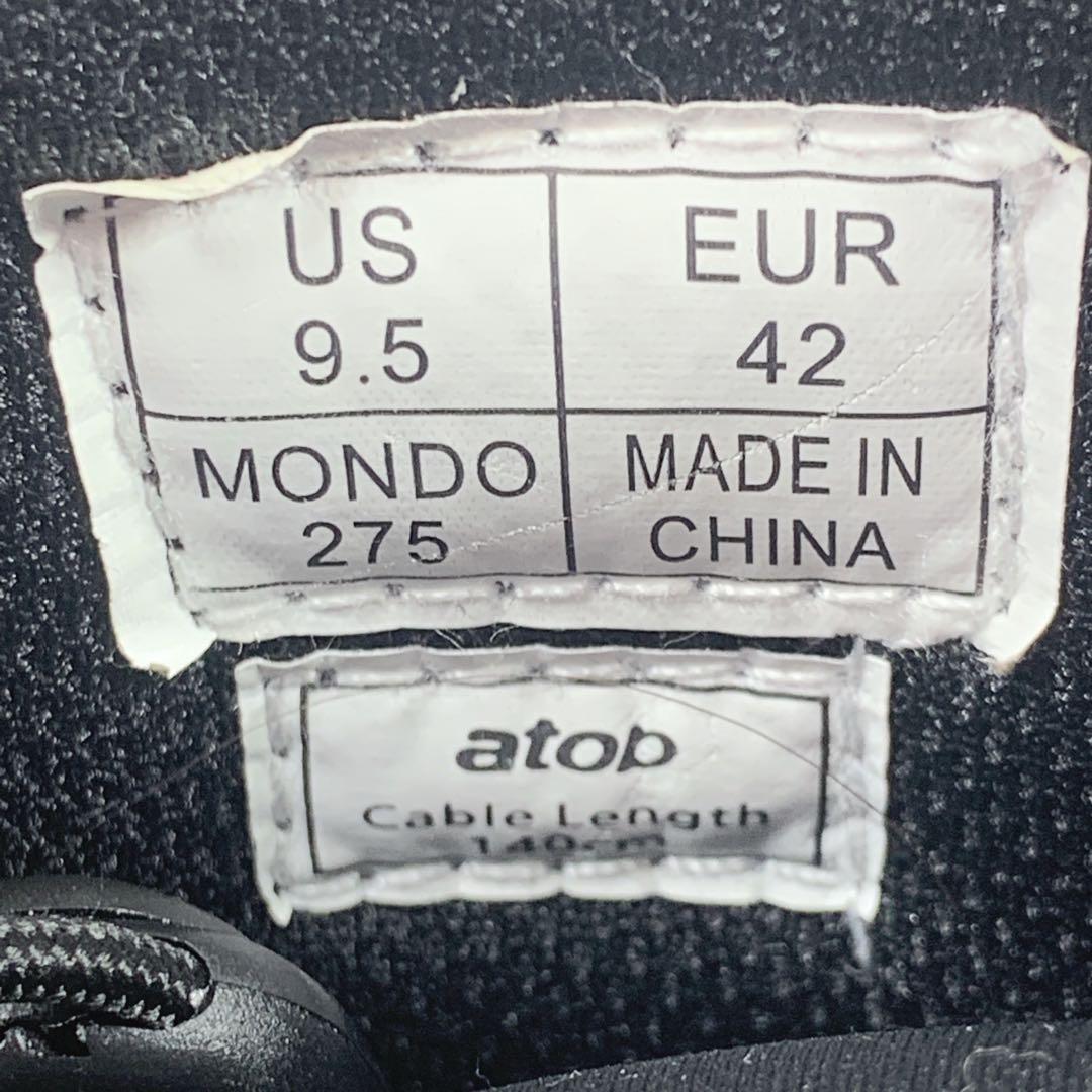 【極上美品】CSB BOA付 スノーボードブーツ 27.5cm