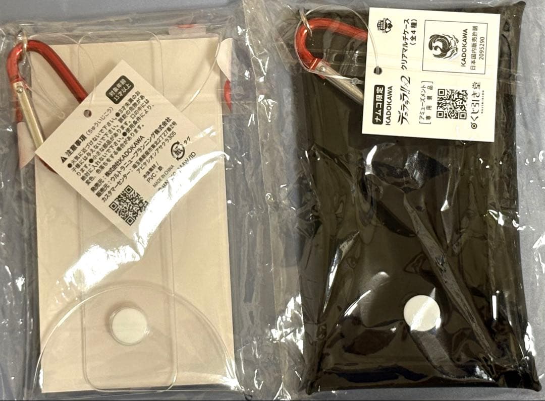 デュラララ!!×2 ちょこ友 ぬいぐるみ・クリアマルチケースセット