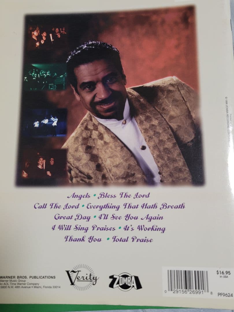 Richard Smallwood　ゴスペル楽譜 3冊セット