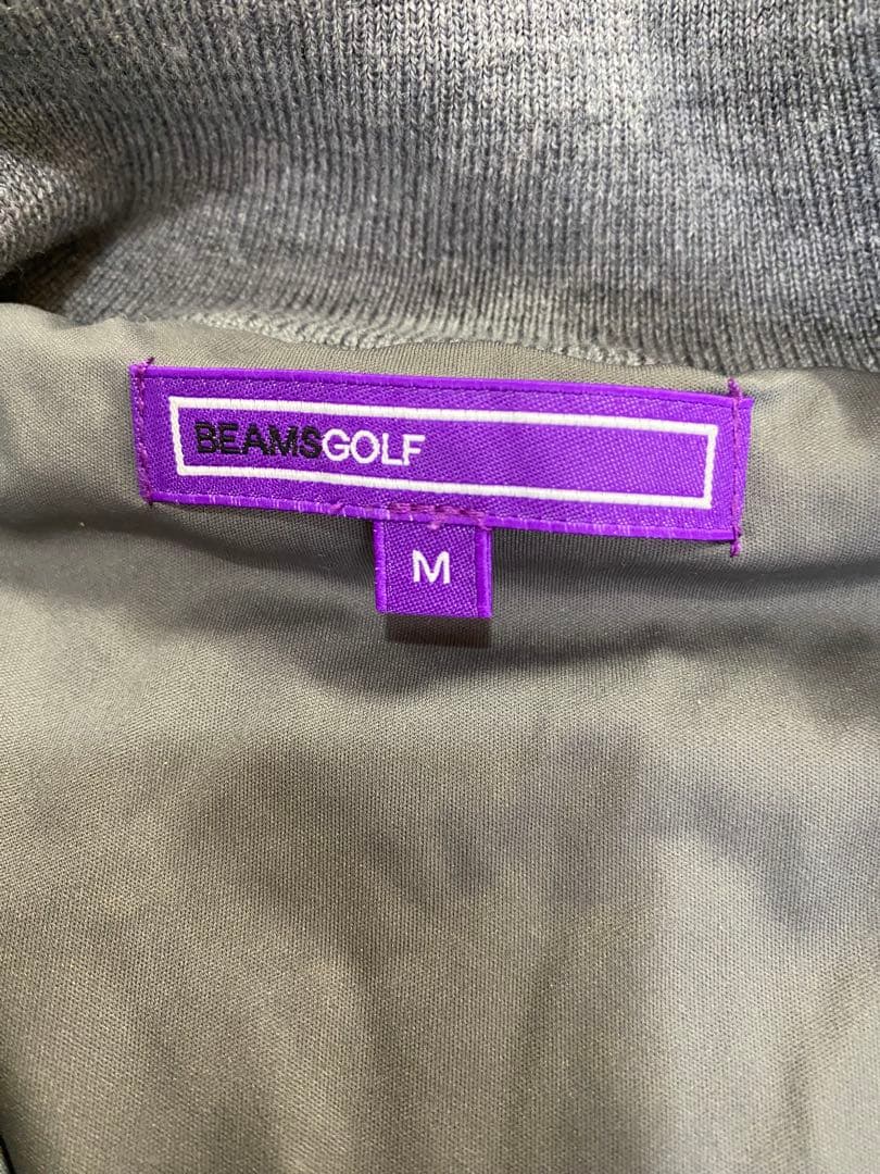 （使用浅・美品）ビームスゴルフ　蓄熱　ブルゾン　ジャケットM