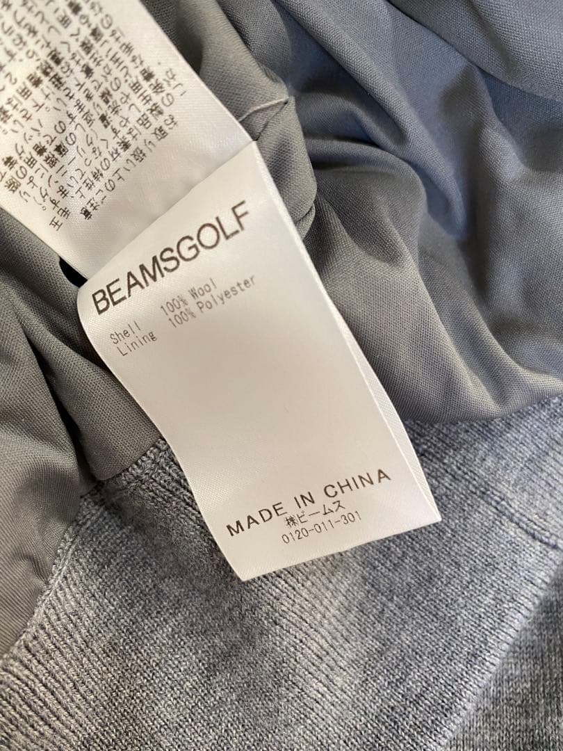 （使用浅・美品）ビームスゴルフ　蓄熱　ブルゾン　ジャケットM