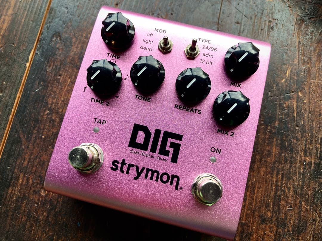 美品 strymon DIG V2 デュアルデジタルディレイ