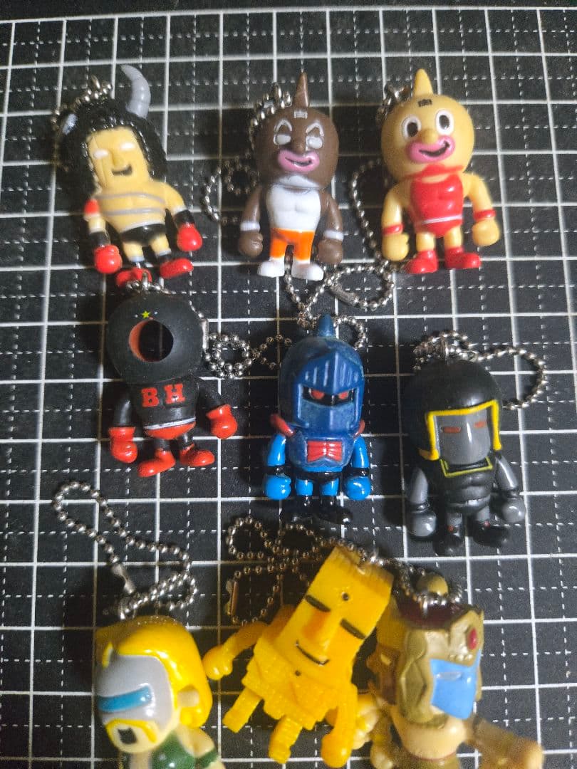 キン肉マン キーホルダー フィギュア 9個セット 非売品
