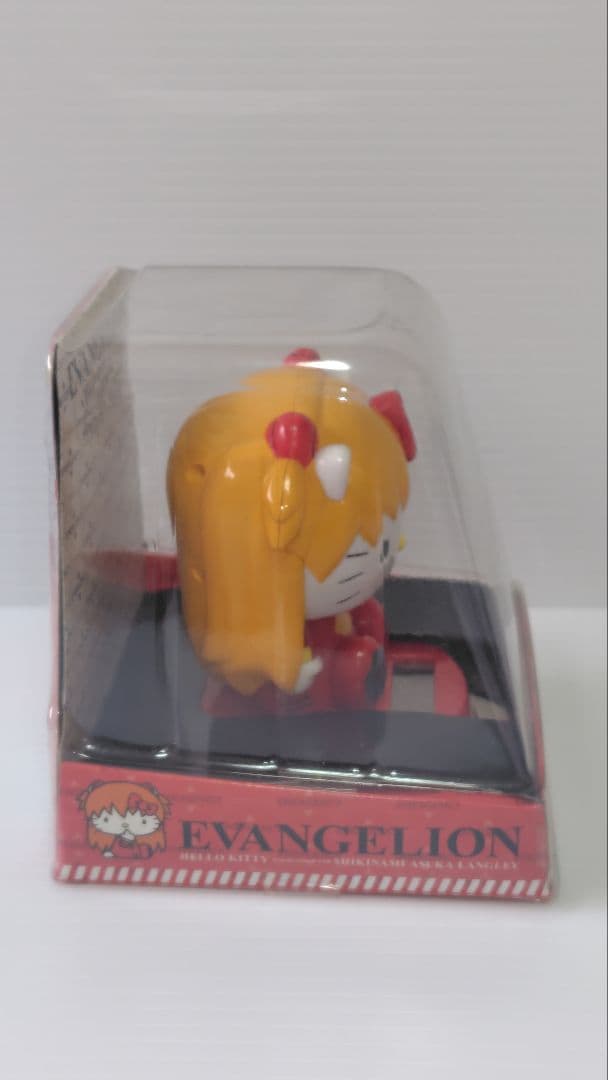 希少！　 ハローキティ　エヴァ ハイクオリティ ソーラーフィギュア アスカ