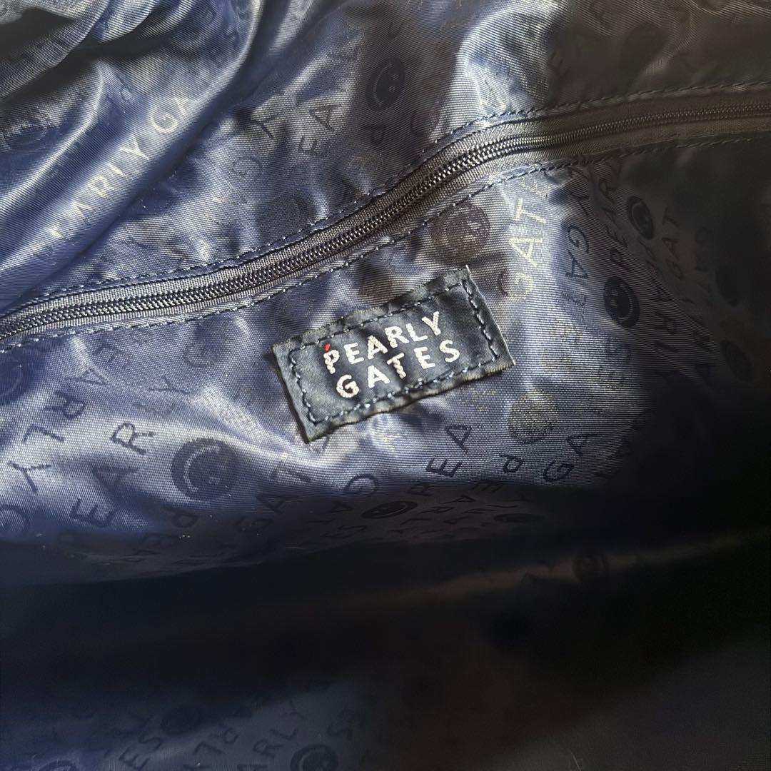 パーリーゲイツ ／ グレンチェック ボストンバッグ ロッカーバッグ