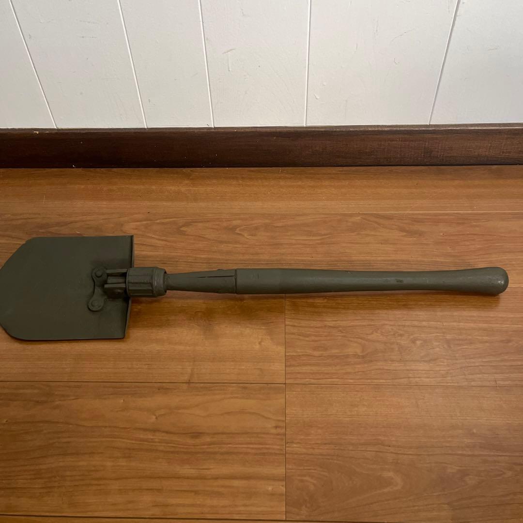 60s 米軍　実物　M43エントレンチングツール 米軍スコップ 送料無料