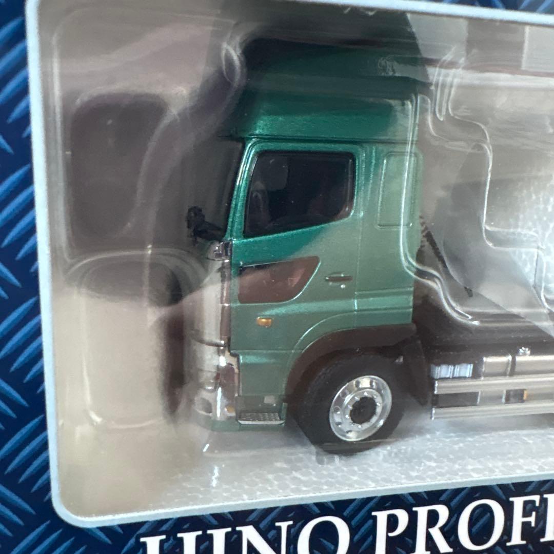 1/50 日野プロフィアSS 6×2 16輪中低床重量物運搬用トレーラ　プラッツ