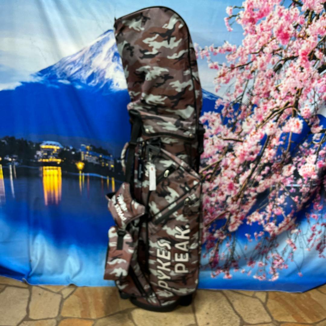 寶BMー823 PYKES PEAKスタンドキャディバッグ 2.5kg23cm