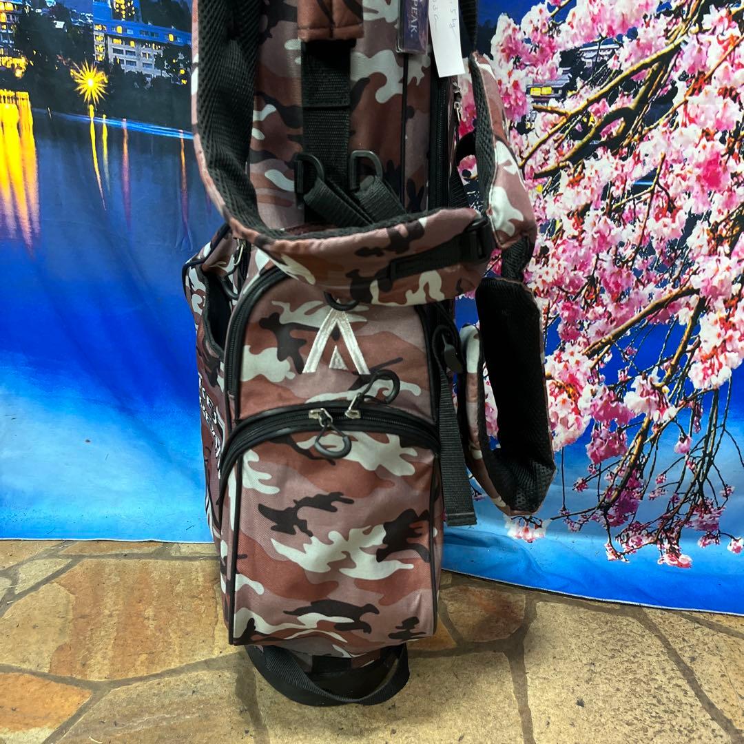 寶BMー823 PYKES PEAKスタンドキャディバッグ 2.5kg23cm