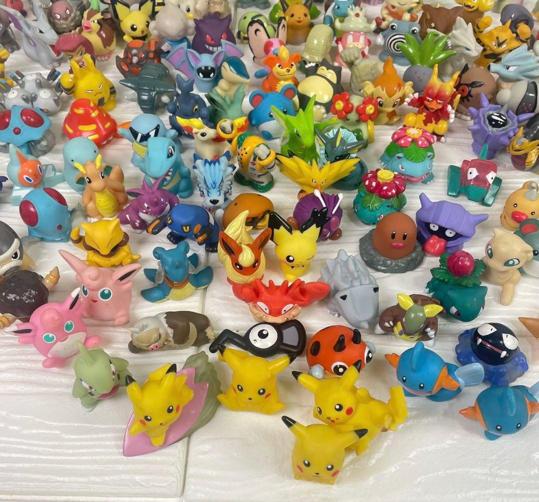 ポケットモンスター　ポケモン　フィギュア 指人形　150個まとめ売り クリア付き