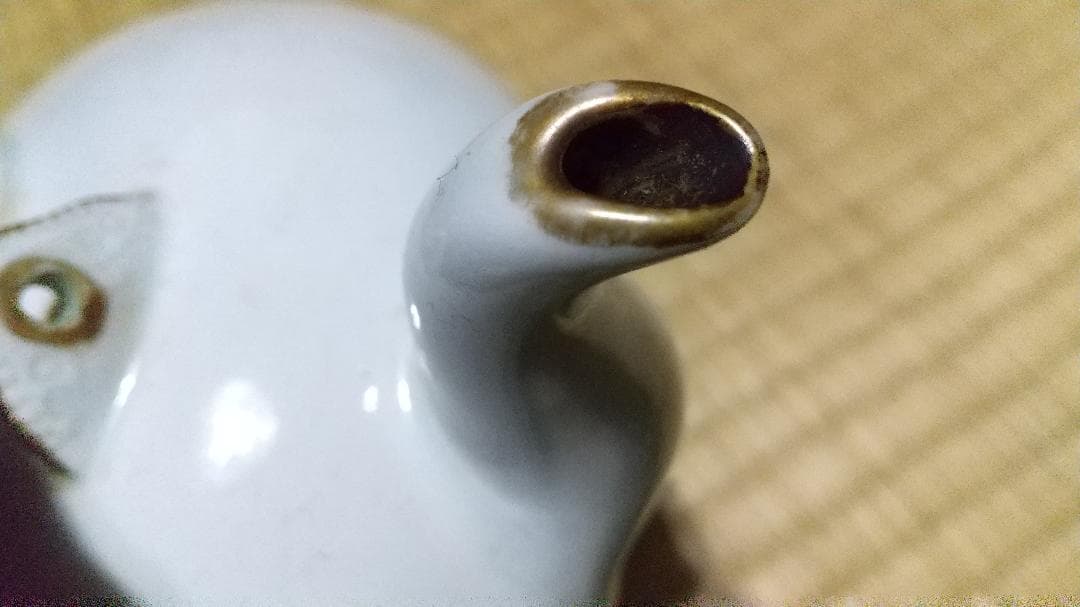 時代　白磁　ティー・ポット　急須　茶器　無傷