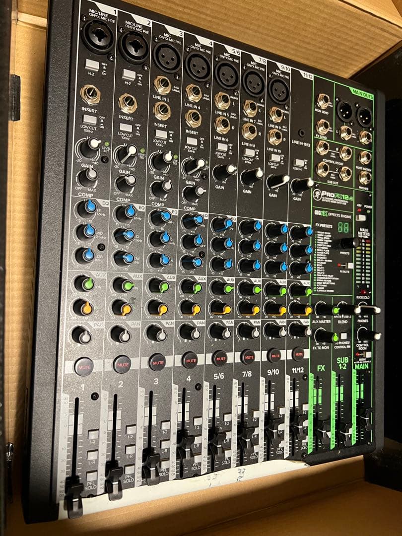 MACKIE ProFX12v3 アナログミキサー　ライブ/配信/DTM