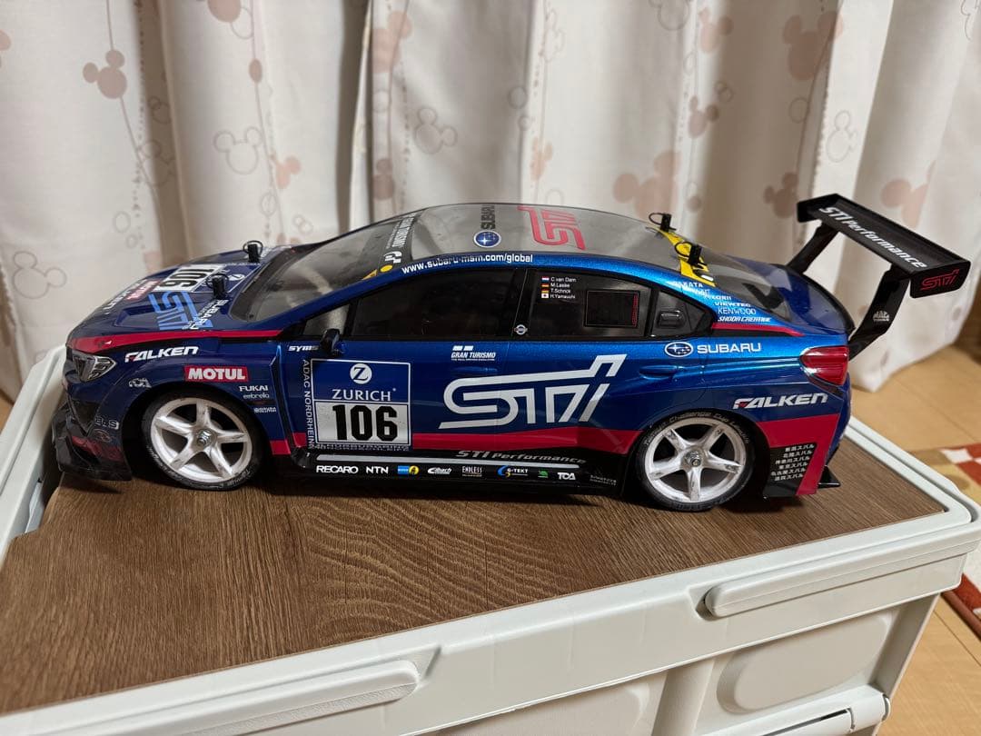 スバル WRX STI ラジコンカー &ケース