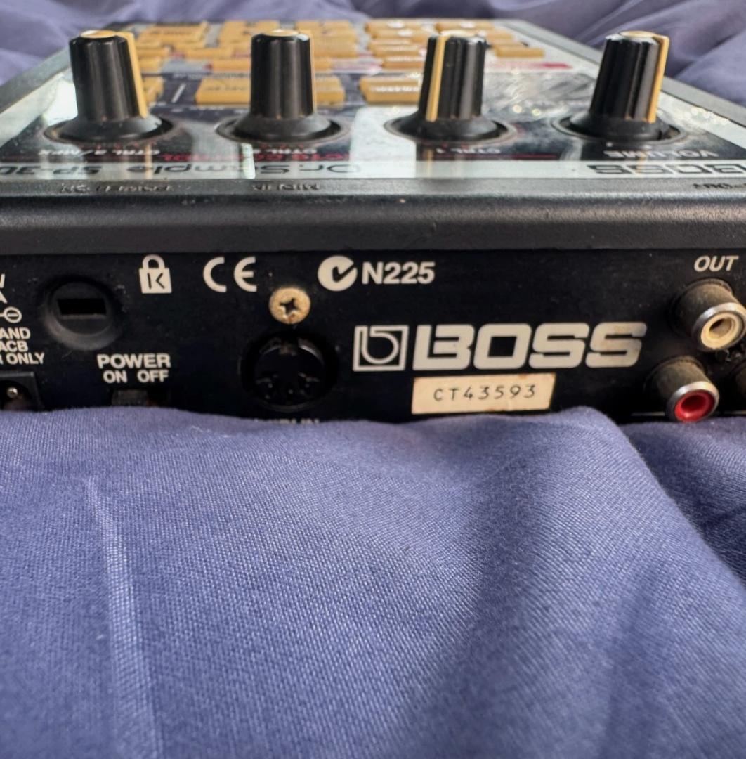BOSS Dr-Sample SP-303 サンプラー アダプター付 動作確認済