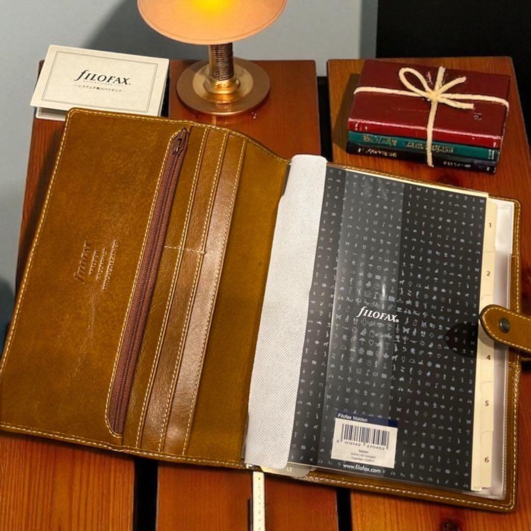 【新品】希少 ファイロファックス マルデン A5 コンパクト 15mmリング