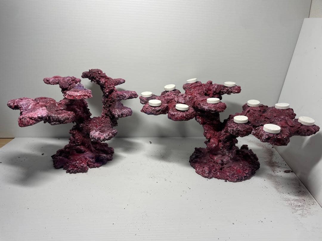 【送料無料】人工ライブロック　PHR38／12穴加工　アク抜き済み安心塗料使用