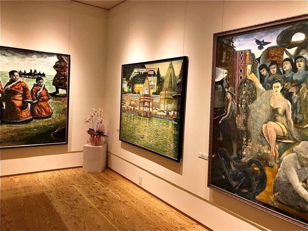 少女の肖像 油彩額縁「野駆ける少女 2」