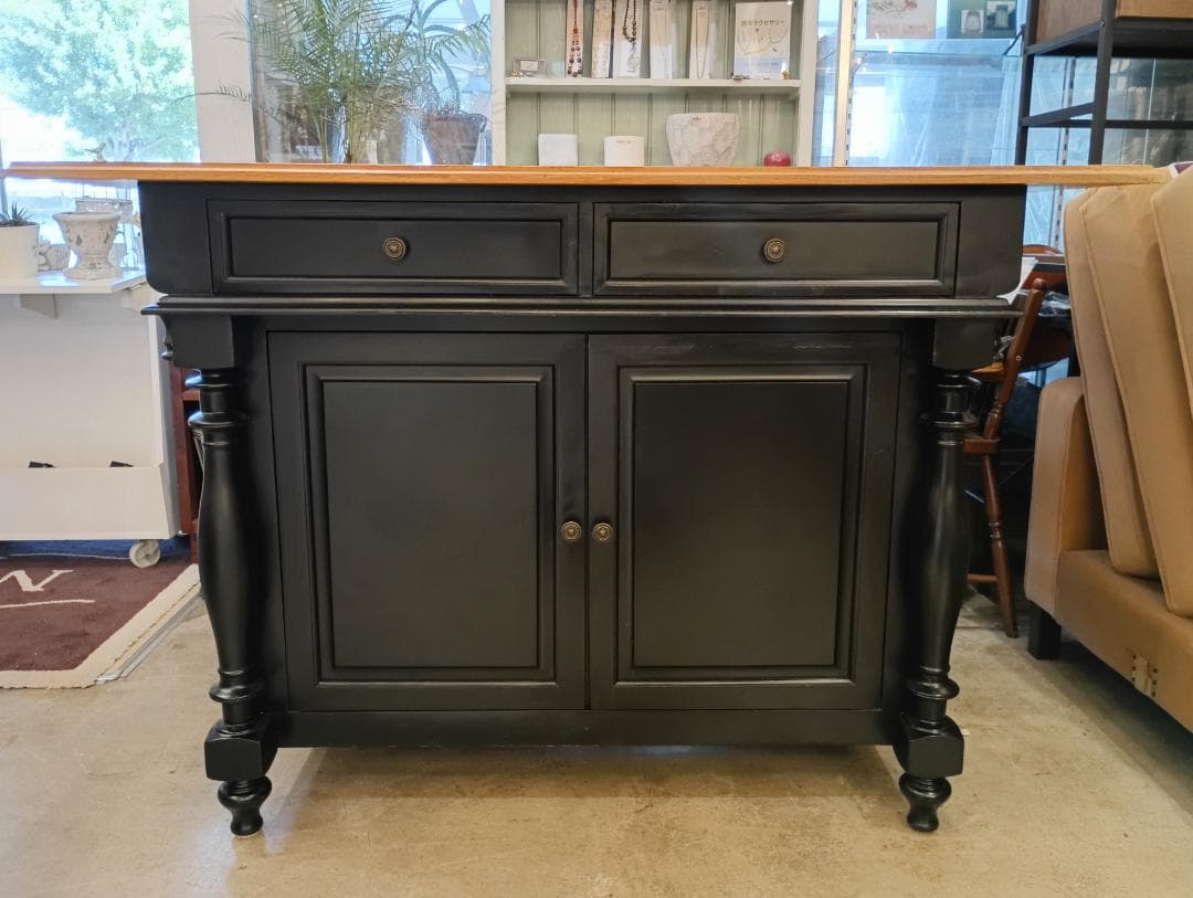 【希少】ショップカウンター レジカウンター ホーム スタイル アイランドキッチン