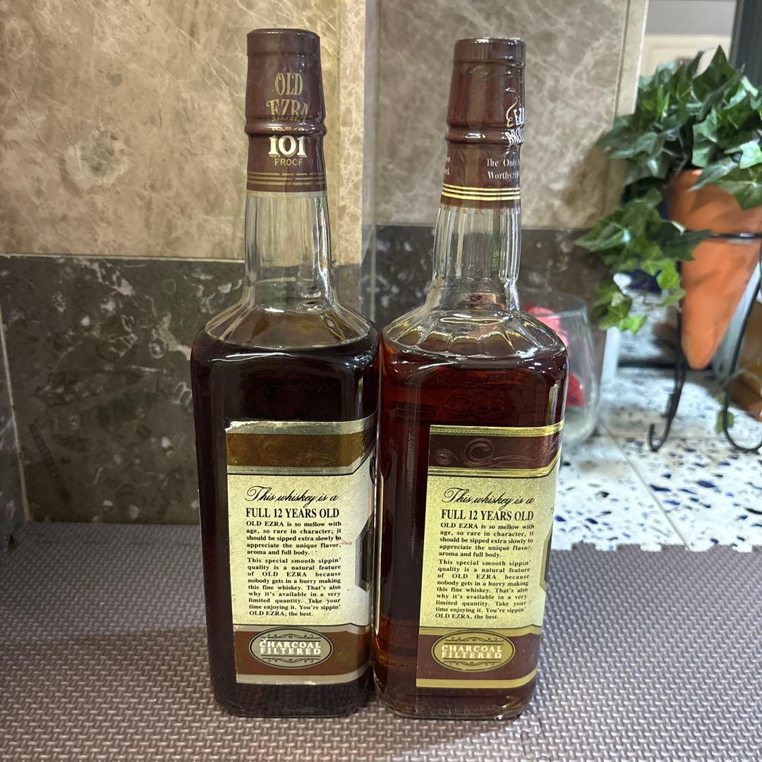 オールドエズラ12年 バーボンウイスキー 750ml ２本