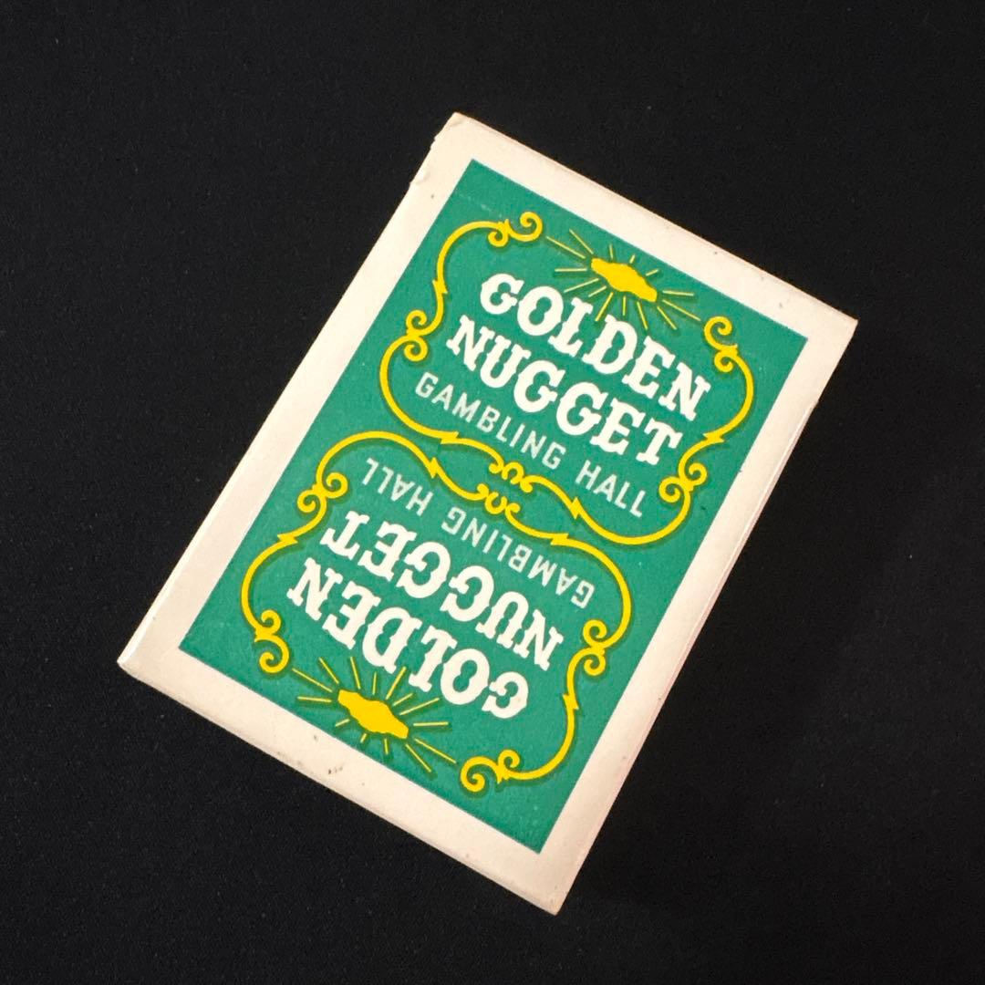 超美品 Golden Nugget 緑 カジノデック ゴールデンナゲット