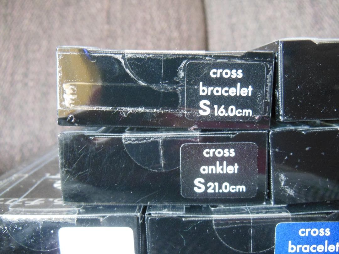 新品 バンデル 5点セット クロス ブレスレット&アンクレット Sサイズ