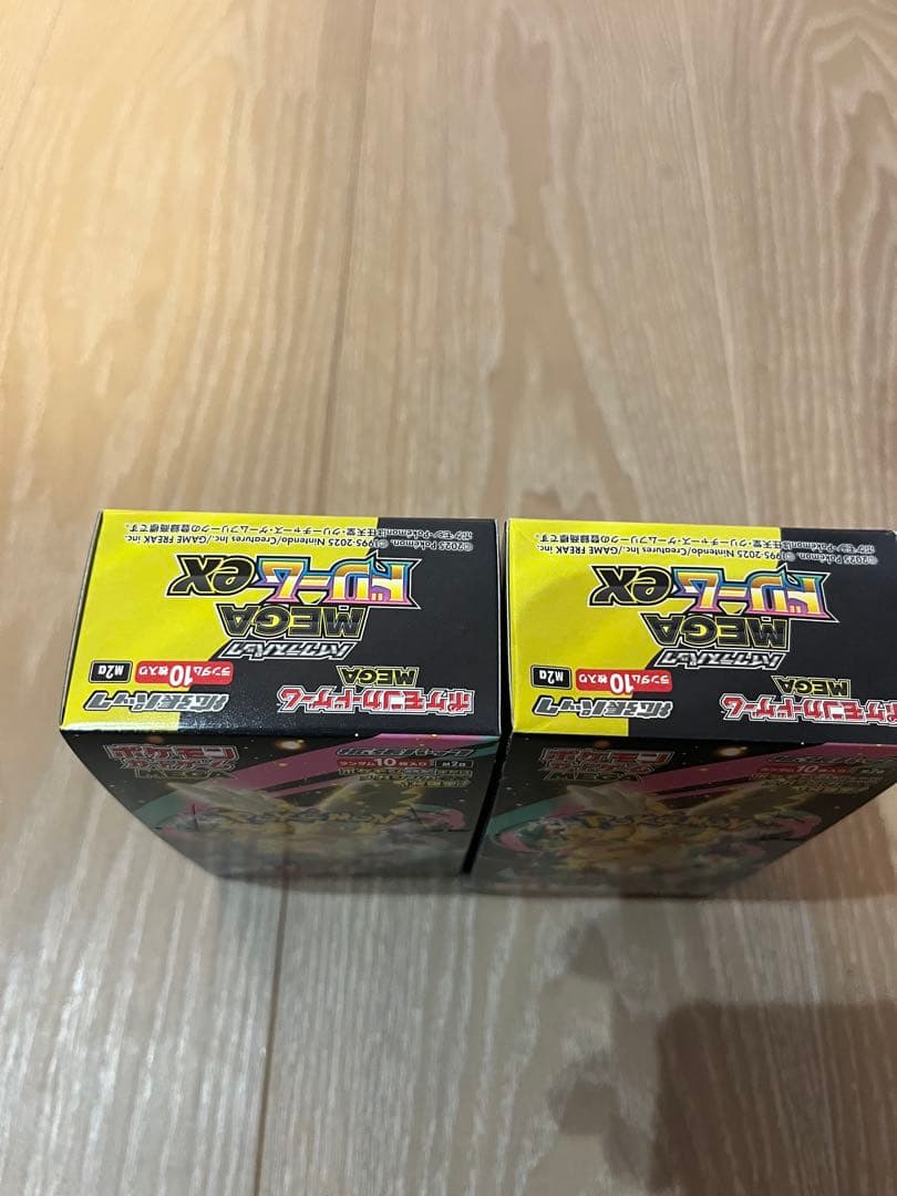ポケモンカード メガドリーム ex 2BOX シュリンクなし　ペリペリあり