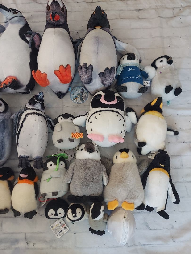 ペンギン　ぬいぐるみ　リアル　まとめ売り　セット　大量　コウペンちゃん