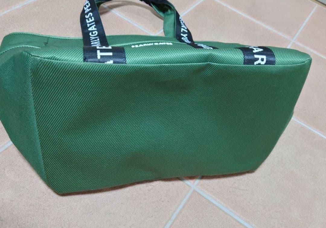 正規品中古美品レア限定カラーパーリーゲイツロッカーバック渋めグリーン