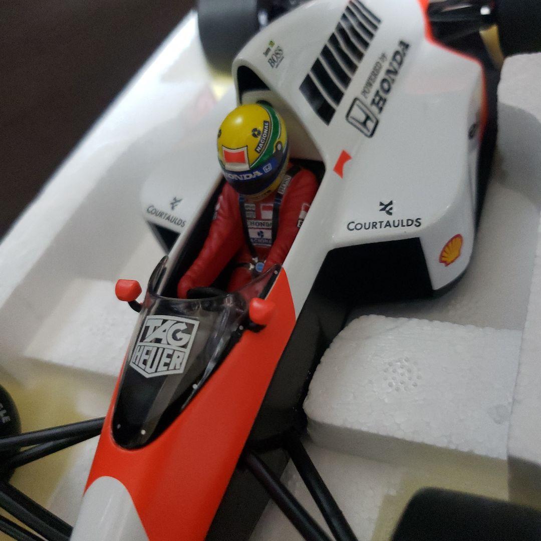 ミニチャンプス　アイルトン・セナ　レーシングコレクション 1/18　2台セット