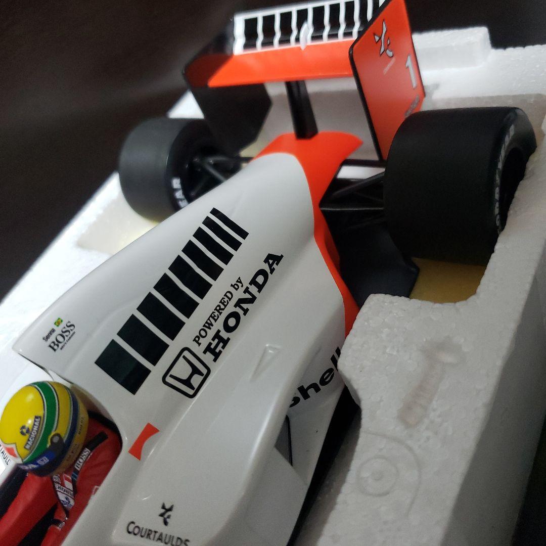 ミニチャンプス　アイルトン・セナ　レーシングコレクション 1/18　2台セット