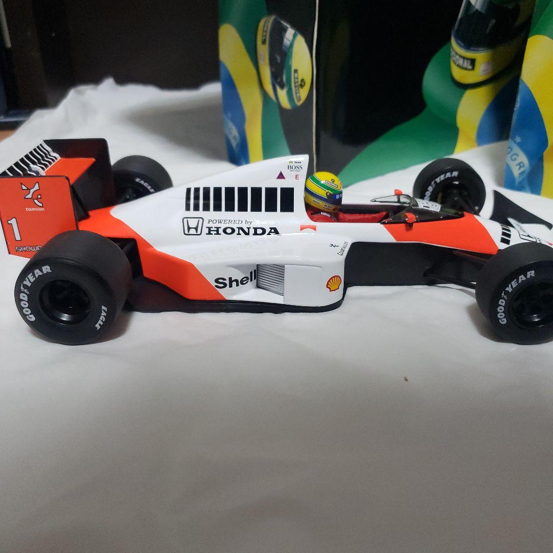 ミニチャンプス　アイルトン・セナ　レーシングコレクション 1/18　2台セット