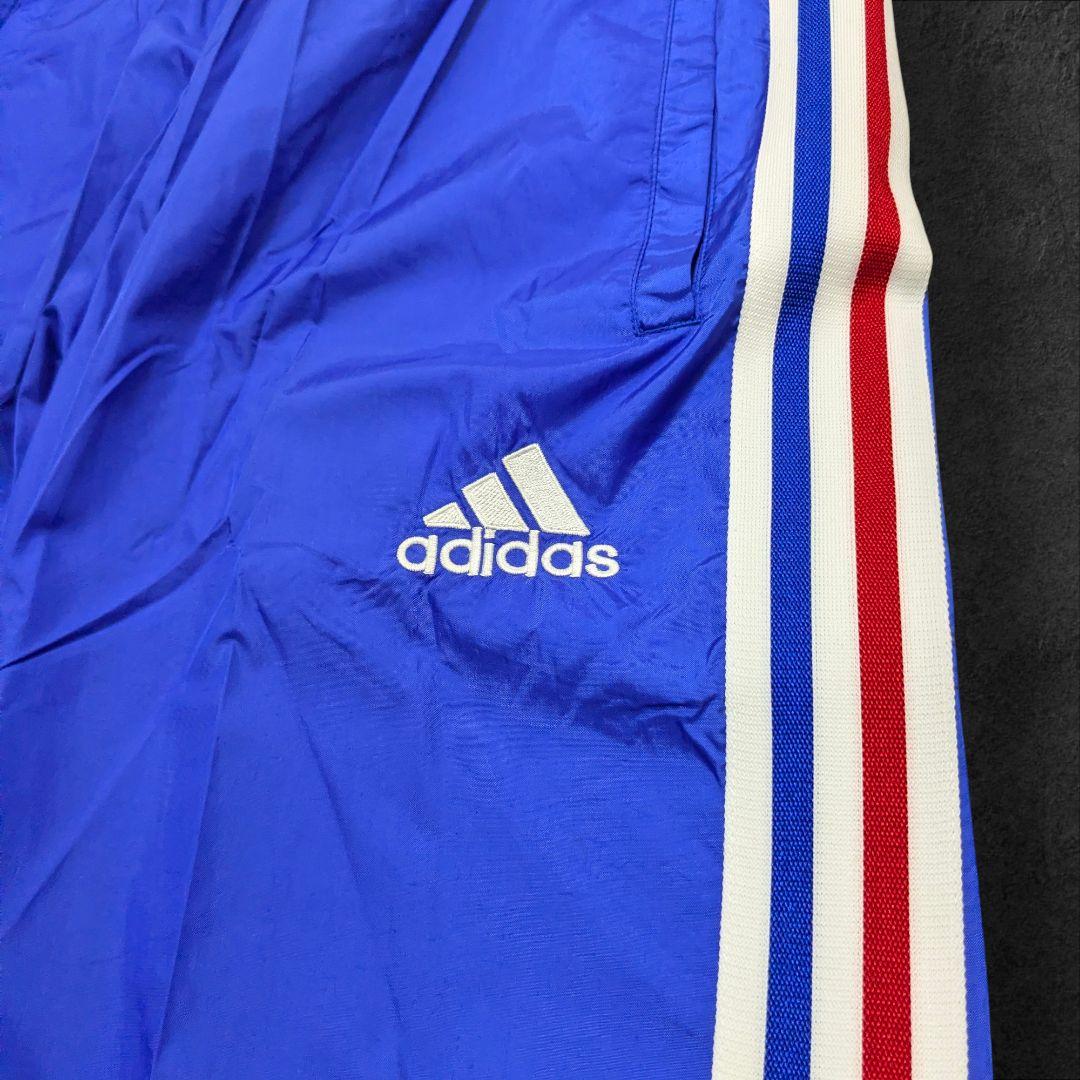 【美品】００s adidas ピステ セットアップ ブルー ドローコード ｙ２ｋ