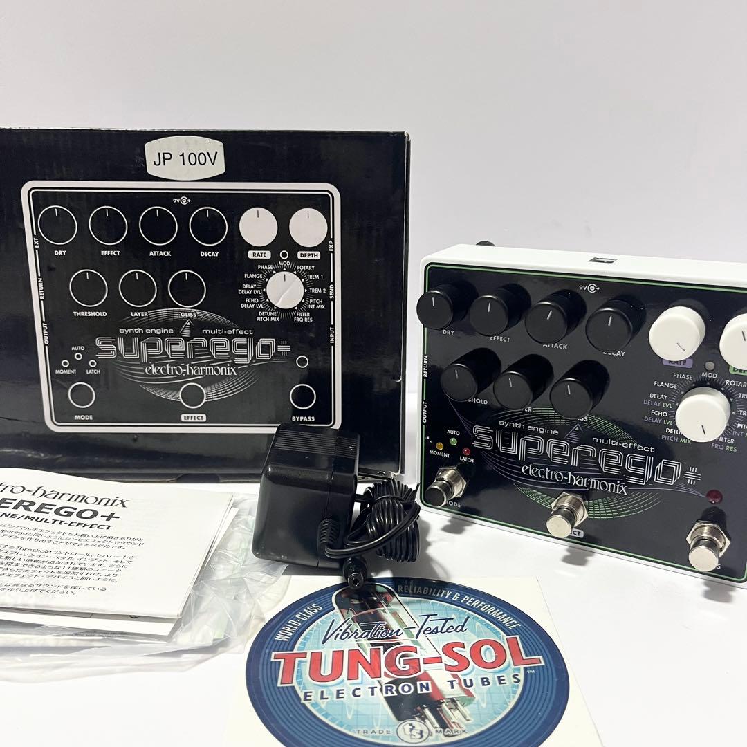 新品未使用 Electro-Harmonix SuperEgo+ エフェクター