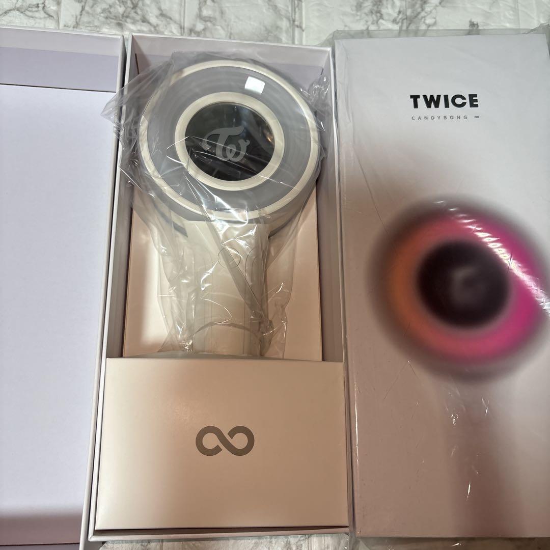 TWICE Candybong ∞ 公式 ペンライト2本セット 新品未使用