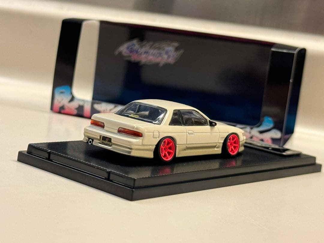 1/64 Nissan Silvia S13 Vertex風 関村改完成品