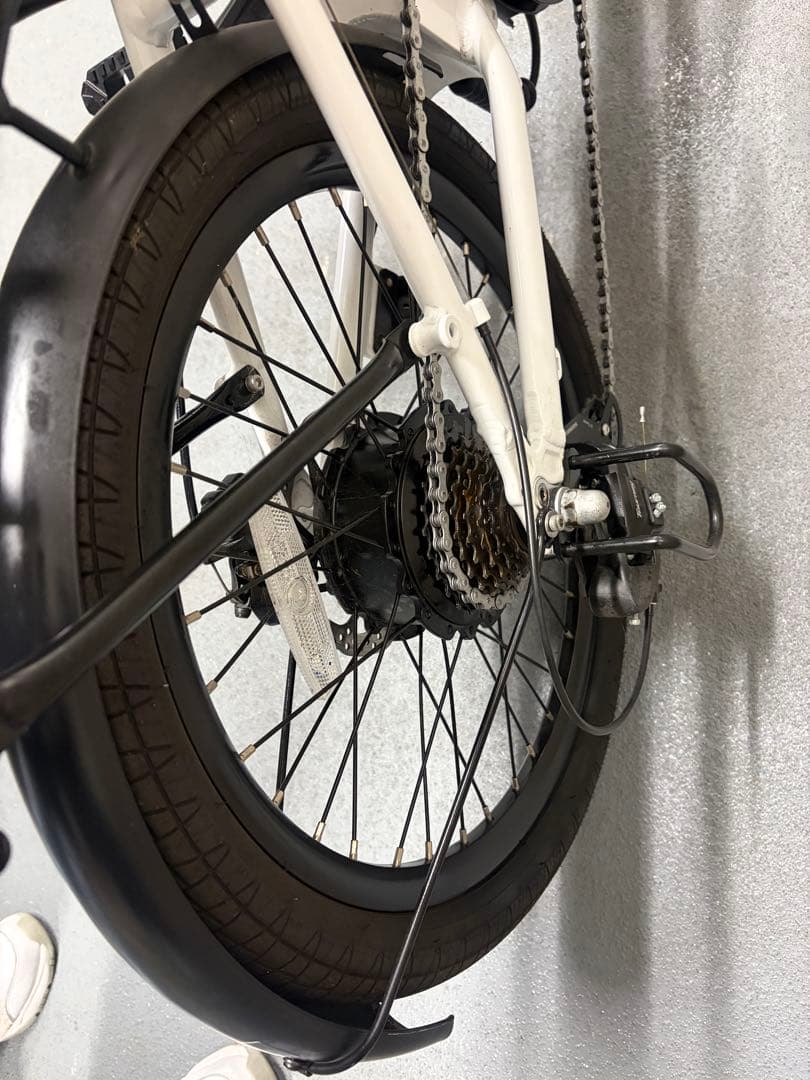 ERWAY-A01 電動折りたたみ自転車 型式認定済 総走行距離451km