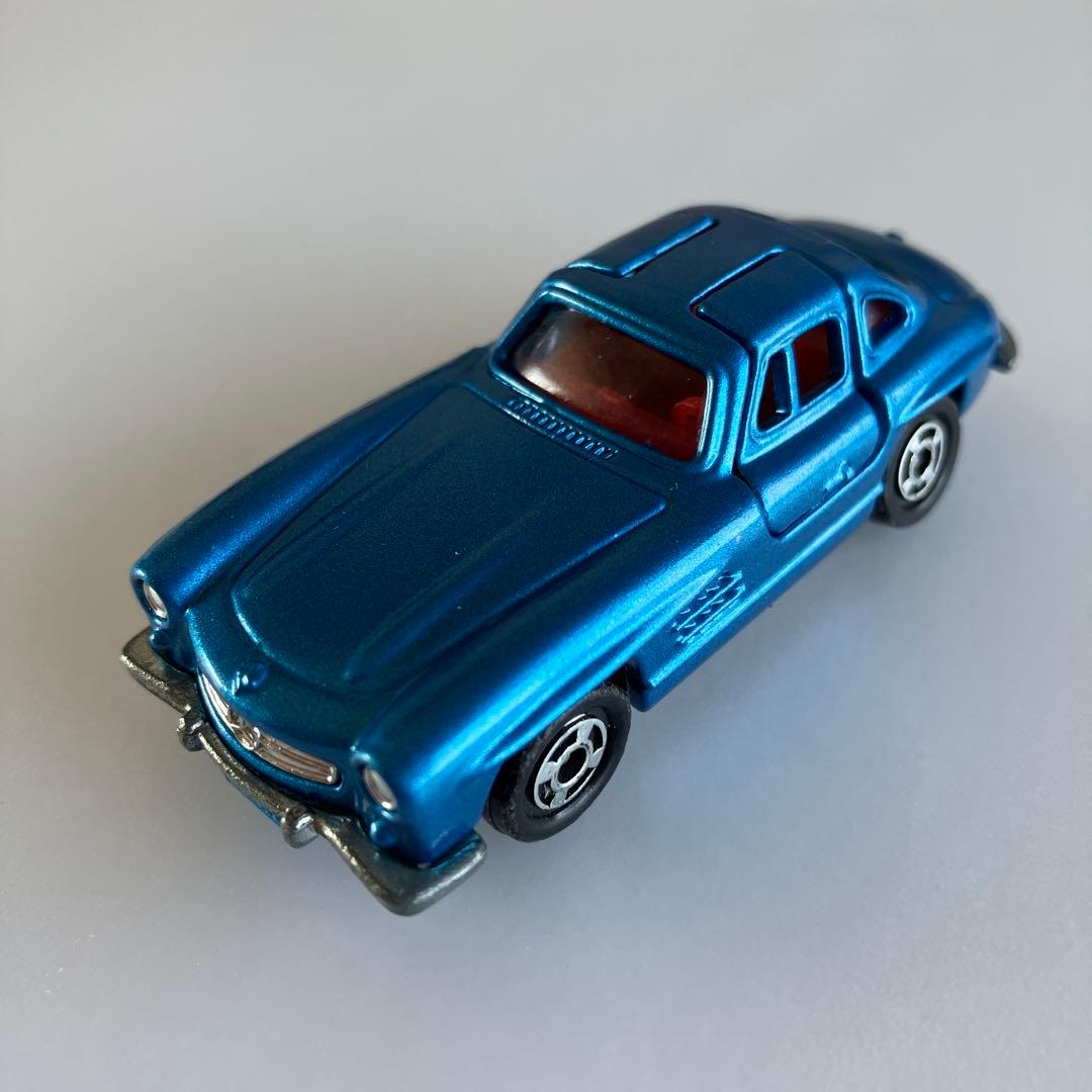 ■絶版》特注トミカ【日本製】メルセデス ベンツ300SL メタリックブルー☆箱無