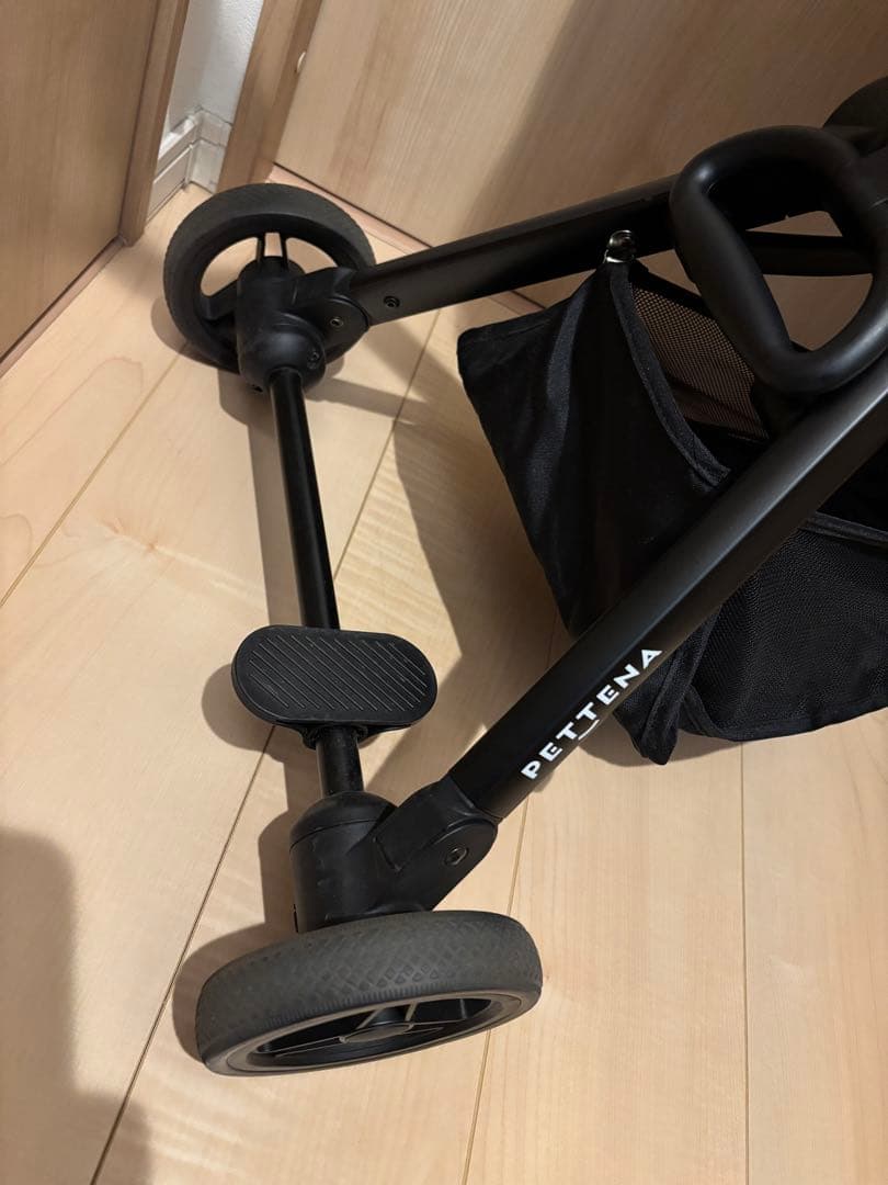 PETTENA 折りたたみ式ペットカート 分離型 ベージュ