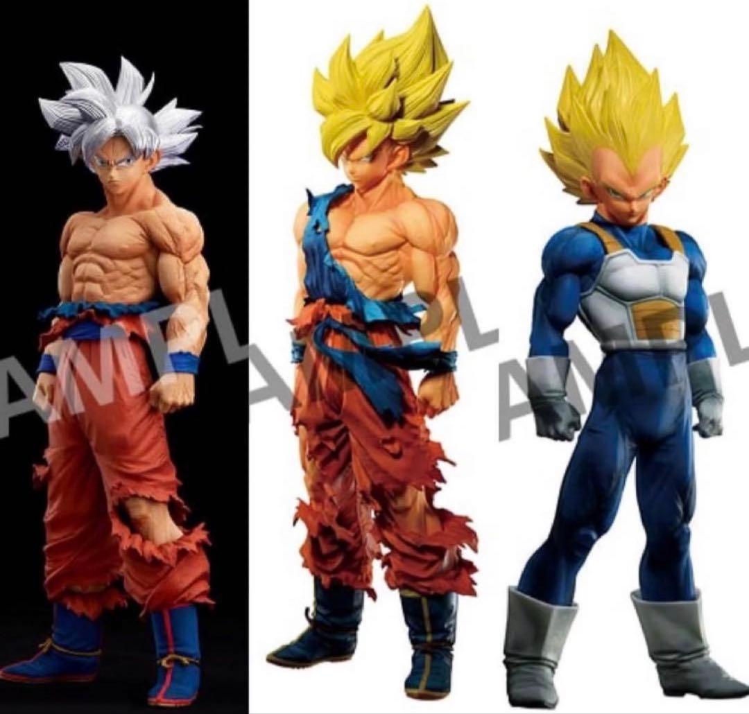 ★新品 ドラゴンボール ゲンキダマツリ SMSP 孫悟空 ベジータ 身勝手 3点