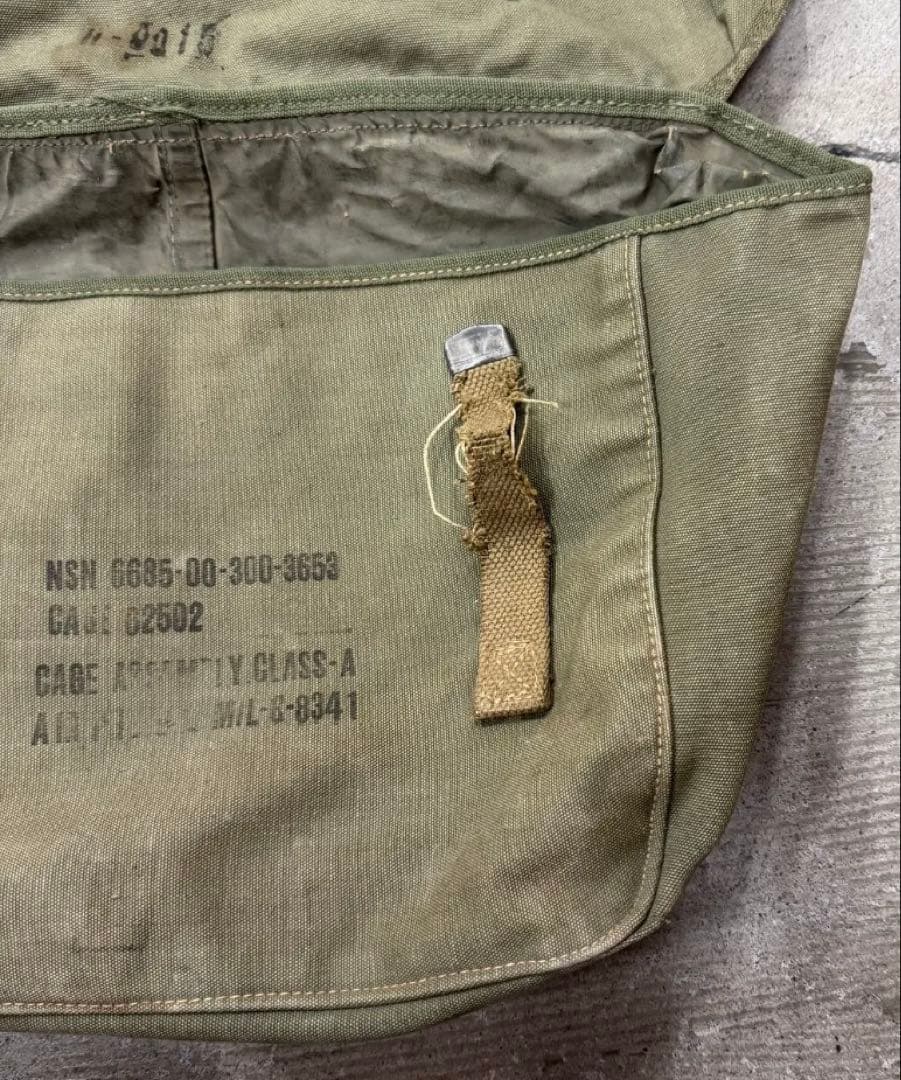 40s USA 米軍 フィールド カーゴバック 当時物 ビンテージ 雰囲気◎