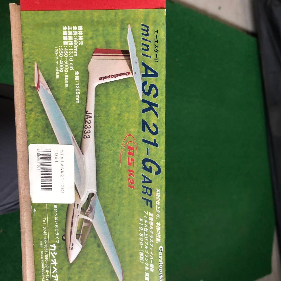 mini ASK21-G ARF グライダー