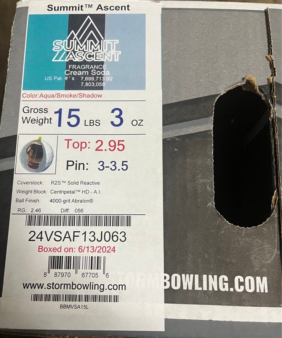 ストーム　サミットアセント　15ポンド