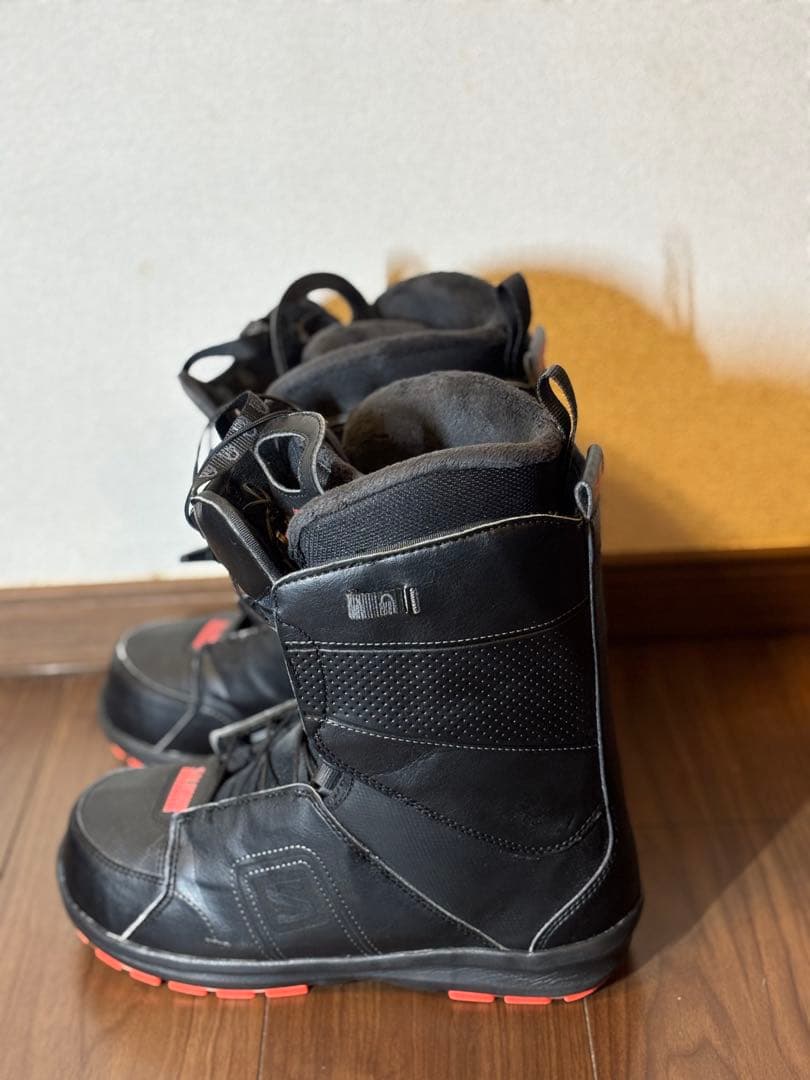Salomon サロモンスノーボードブーツ ブラック/レッド