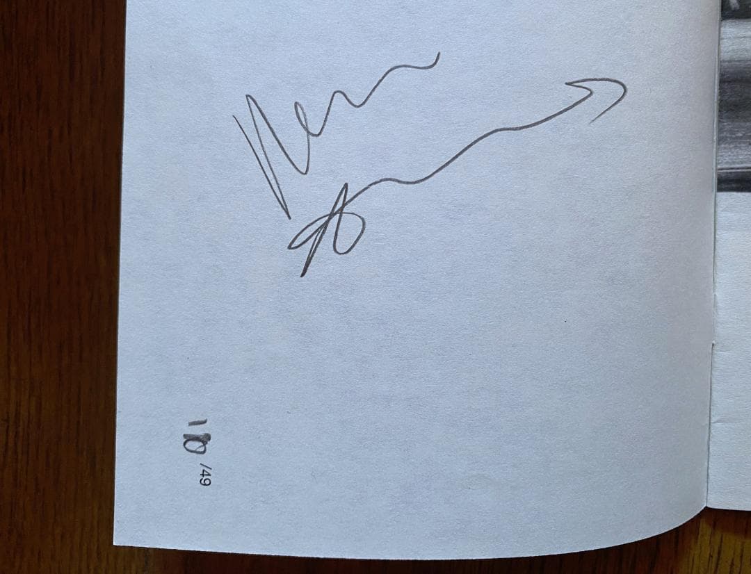 Ari Marcopoulos & Richard Prince ZIN サイン