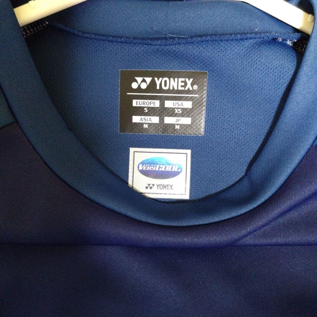 YONEX日本代表モデルブルー応援ウェアJAPAN tシャツ(M）