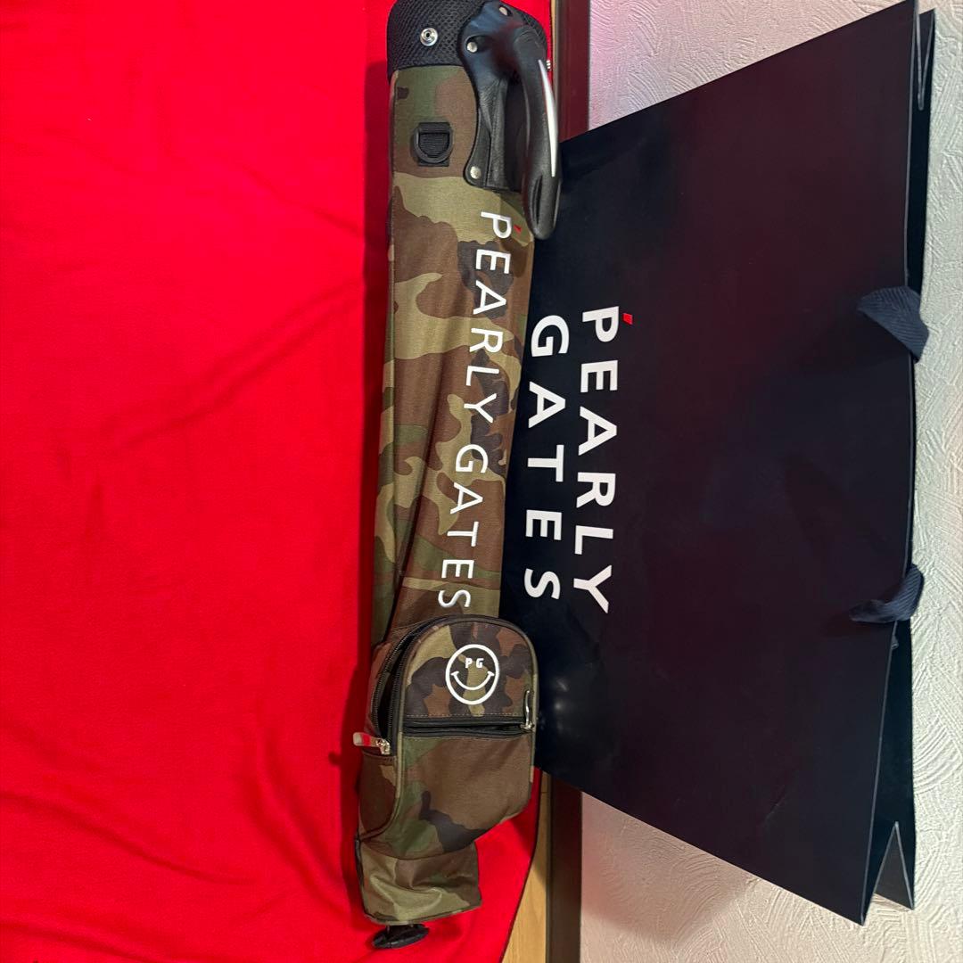 PEARLY GATES 迷彩セルフキャディバッグ
