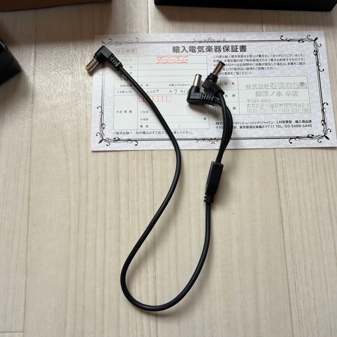 ギター Voodoo Lab PEDAL POWER X8